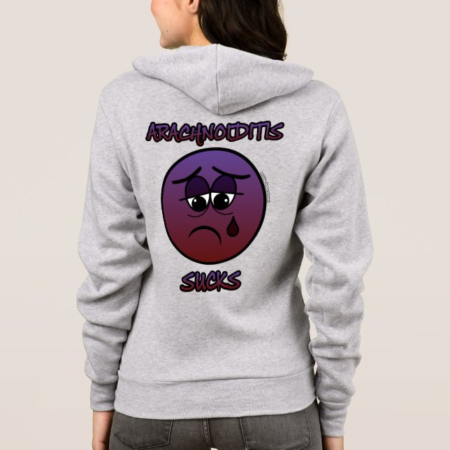 CAMISETA ARACHNOIDITITE SUCKS (Verso)