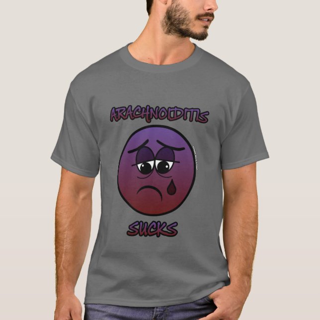 CAMISETA ARACNOIDITITE É UMA MERDA (Frente)