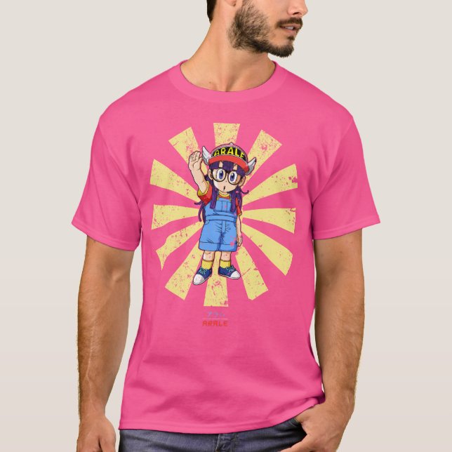 Camiseta Arale Retro Japonês Dr. Slump (Frente)