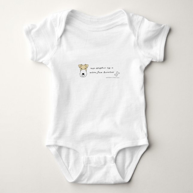 Camiseta arame fox terrier (Frente)