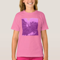 Aranha-Aranha em Rosa e Roxo