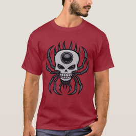 Camiseta Aranha-do-crânio