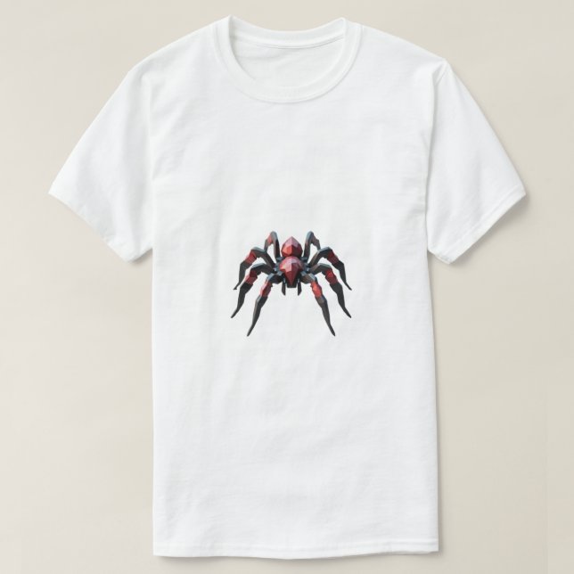 Camiseta Aranha Geométrica (Frente do Design)