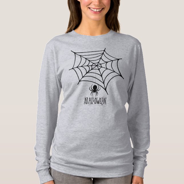 Camiseta Aranha Halloween e Web (Frente)