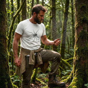 Camiseta Aranha Longa Perna
