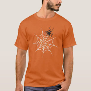 Camiseta Aranha Negra E Aranha Branca.