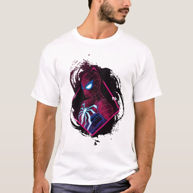 Camiseta Aranha Neon Teia (Frente)