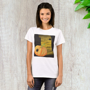 Camiseta Aranhas E Abóbora