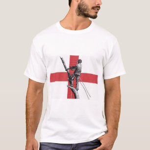 Camiseta Arbe Arborista Inglês Cirurgião Árvore Chainsaw