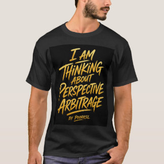 CAMISETA ARBITRAGEM DE PERSPECTIVA