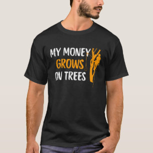 Camiseta Arborist Tree Climber Logger Lumberjack For Men
