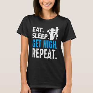 Camiseta Arborista Coma Sono Adquira Alta Repetição Lumberj