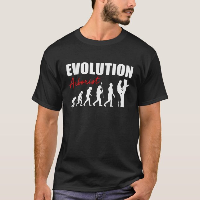 Camiseta Arborista da Evolução (Frente)