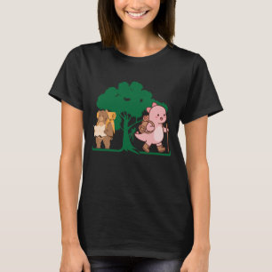 Camiseta Arborista Desenho de Trilhas – Amante da Floresta 