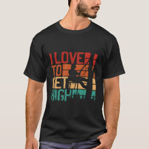 Camiseta Arborista Eu Adoro Fazer Alpinismo De Árvore Alta