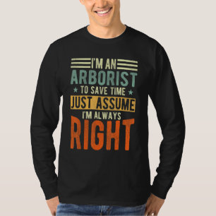 Camiseta Arborista, sou sempre Arborista