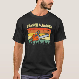 Camiseta Arborista Vintage Logger do Lumberjack Branch Mana