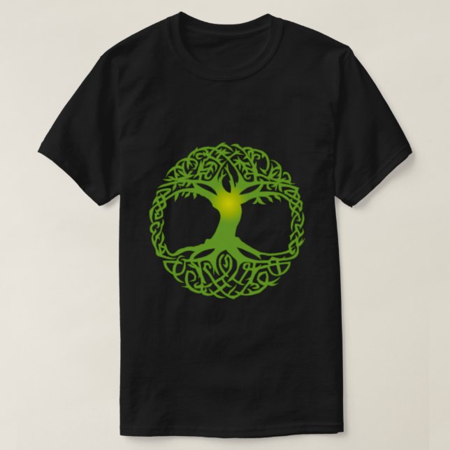 Camiseta Arbre de vie celte (Frente do Design)