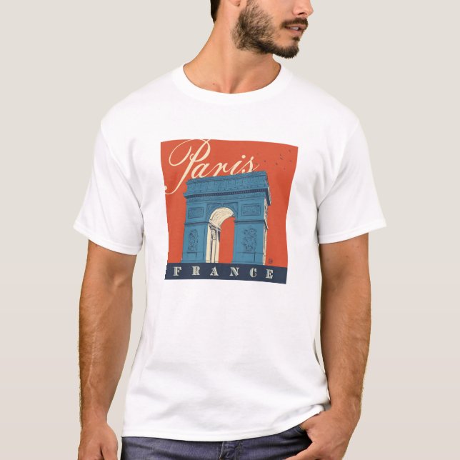 Camiseta Arc de Triomphe | Paris, França (Frente)