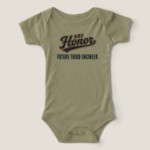 Camiseta ARC Honor Futuro Terceiro Engenheiro Bebê One-Z