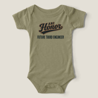 Camiseta ARC Honor Futuro Terceiro Engenheiro Bebê One-Z
