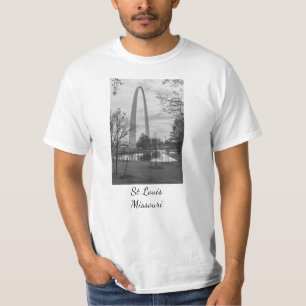 Camiseta Arca Do Parque Em Escala De Cinza