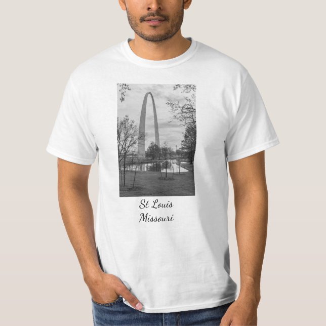Camiseta Arca Do Parque Em Escala De Cinza (Frente)