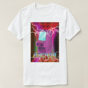 Camiseta Arcada retrô dos anos 80
