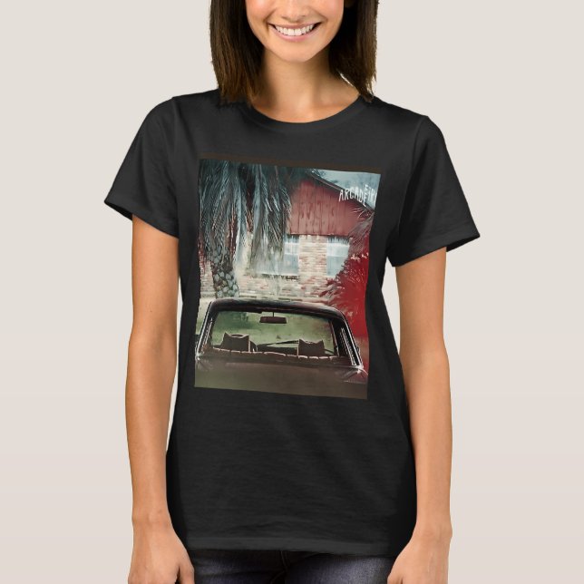 Camiseta Arcade Fire - Os Subúrbios (Frente)