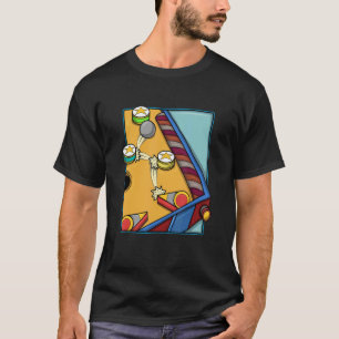 Camiseta Arcade Game Vintage Pinball Machine 1