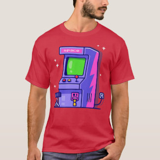Camiseta Arcade Machine Cartoon
