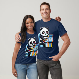 Camiseta Arcade Panda Gamer