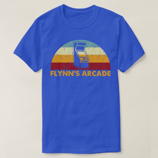 Camiseta Arcade Retro Flynns (Frente do Design)