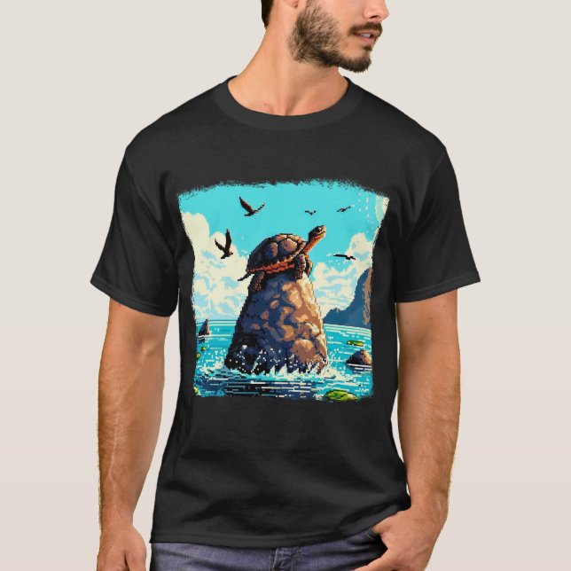 Camiseta Arcade turtle (Frente)