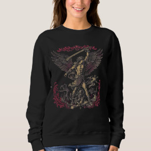 Camiseta Arcanel Religião Católica Cristianismo Guardião