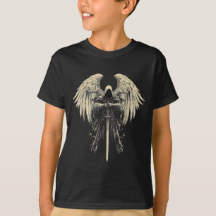 Camiseta Arcanjo Gabriel Anjo Cristão Católico Guerreiro