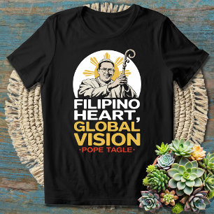 Camiseta Arcebispo Luis Antonio Tagle - Fé, Liderança