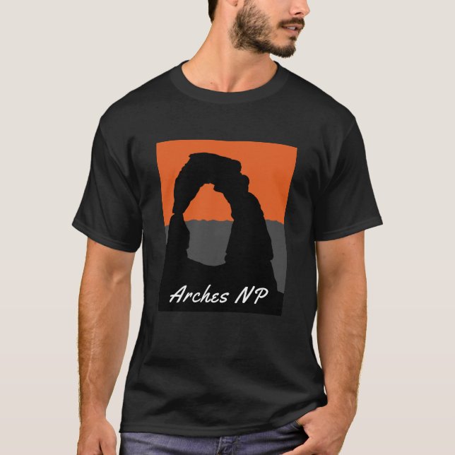 Camiseta Arch Delicado no Parque Nacional de Arches - Utah, (Frente)