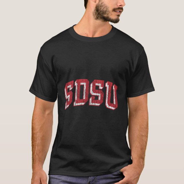 Camiseta Arch dos Astecas do Estado de San Diego (Frente)