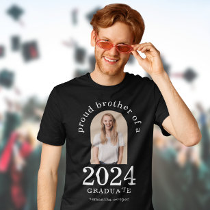 Camiseta Arch Photo Proud Brother do Formando 2023