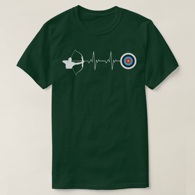 Camiseta Arch Sports Archery Arrow E Arco 4 (Frente do Design)