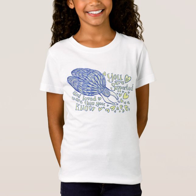 Camiseta Archangel Michael Love & Support Custom Shirt (Frente)