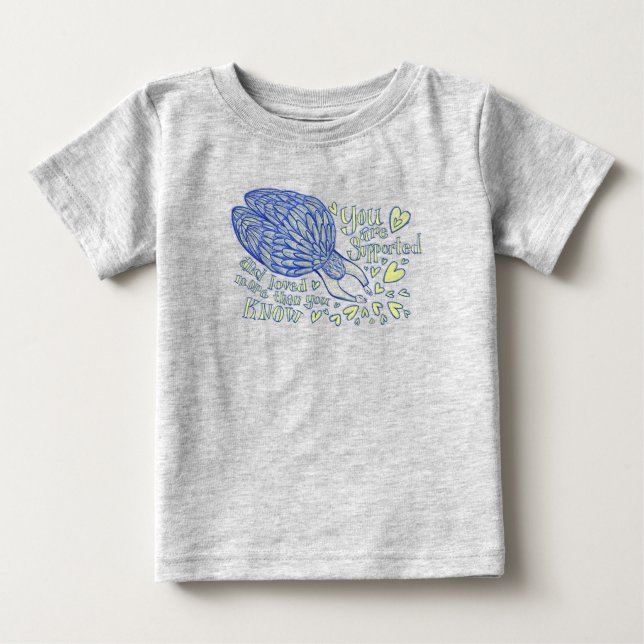 Camiseta Archangel Michael Love & Support Custom Shirts (Frente)