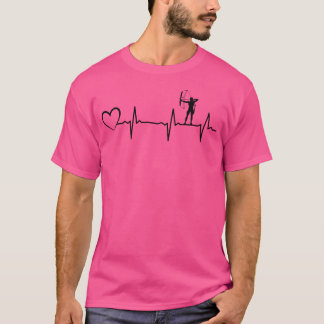 Camiseta Archer Heartbeat Archery Arco Arrow Archery Hearbe