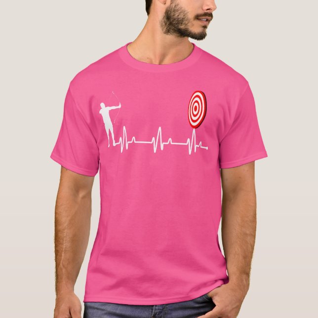 Camiseta Archer Heartbeat Archery Pulse Archery (Frente)