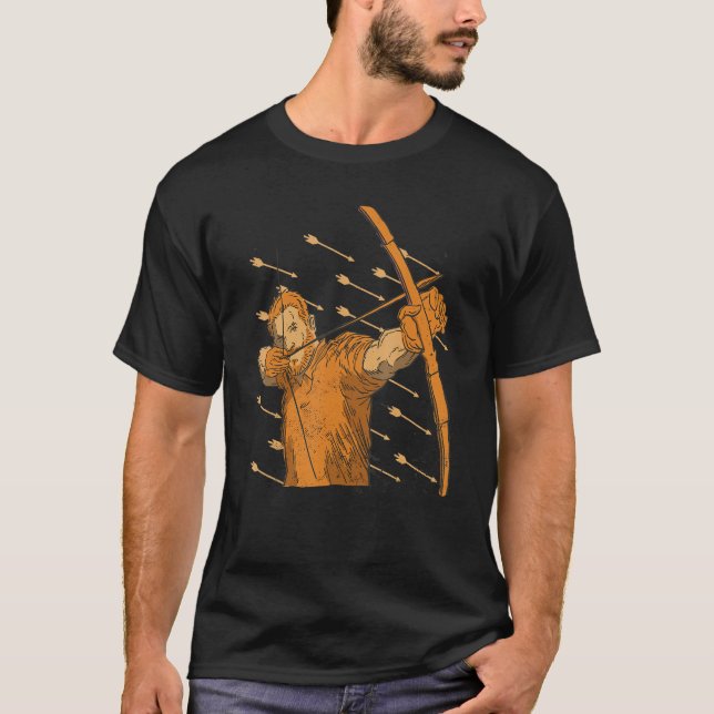 Camiseta Archer Medieval e Renascentisance - Ren Fair Arche (Frente)