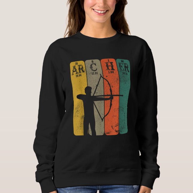 Camiseta Archer Periodic Table Elements Bow Hunting Archery (Frente)