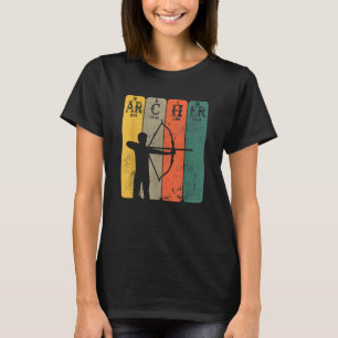 Camiseta Archer Periódico Mesa Elements Arco Hunting Archer