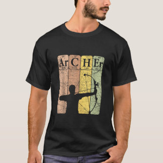 Camiseta Archer Periódico Mesa Elements Arco Hunting Archer