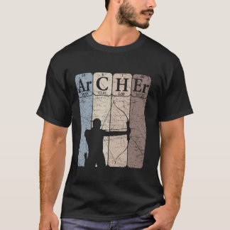 Camiseta Archer Periódico Mesa Elements Arco Hunting Archer